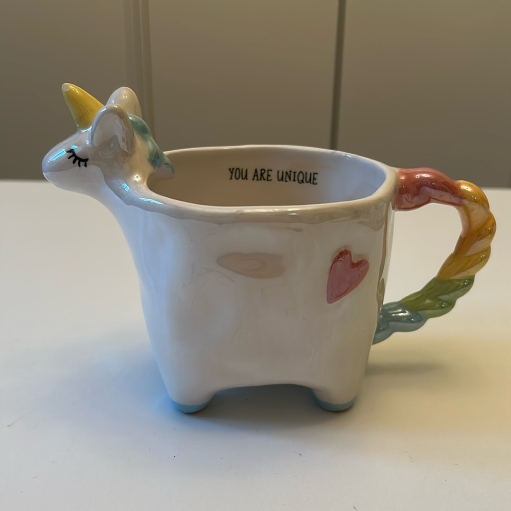 Tag unicorn mug